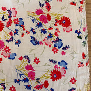 ויסקוזה בהדפס פרחי שדה