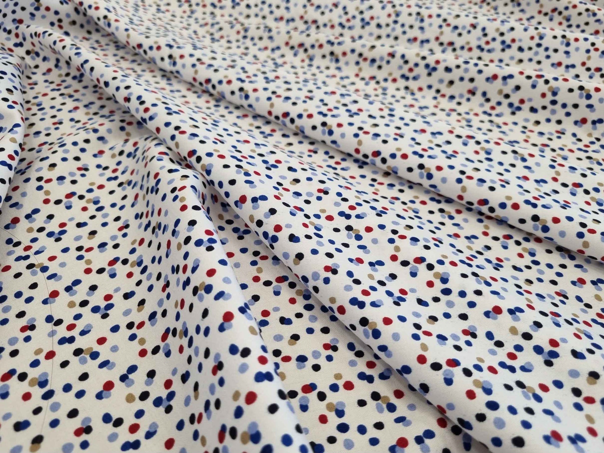 פרקל כותנה עיגולים טטריס כחול