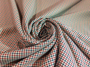 אריג כותנה משובץ