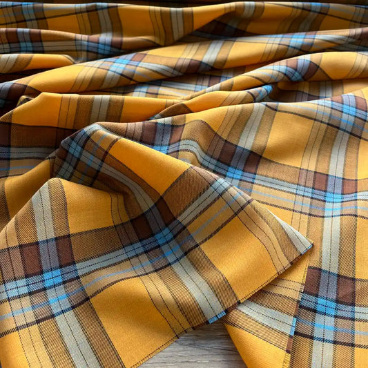 צמר קר מעורב דק - חולצות! חרדל