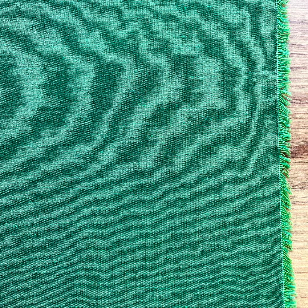 פשתן כותנה - סדרה גסה ירוק