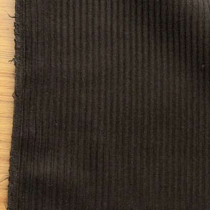 אריג קורדרוי טבעי שחור