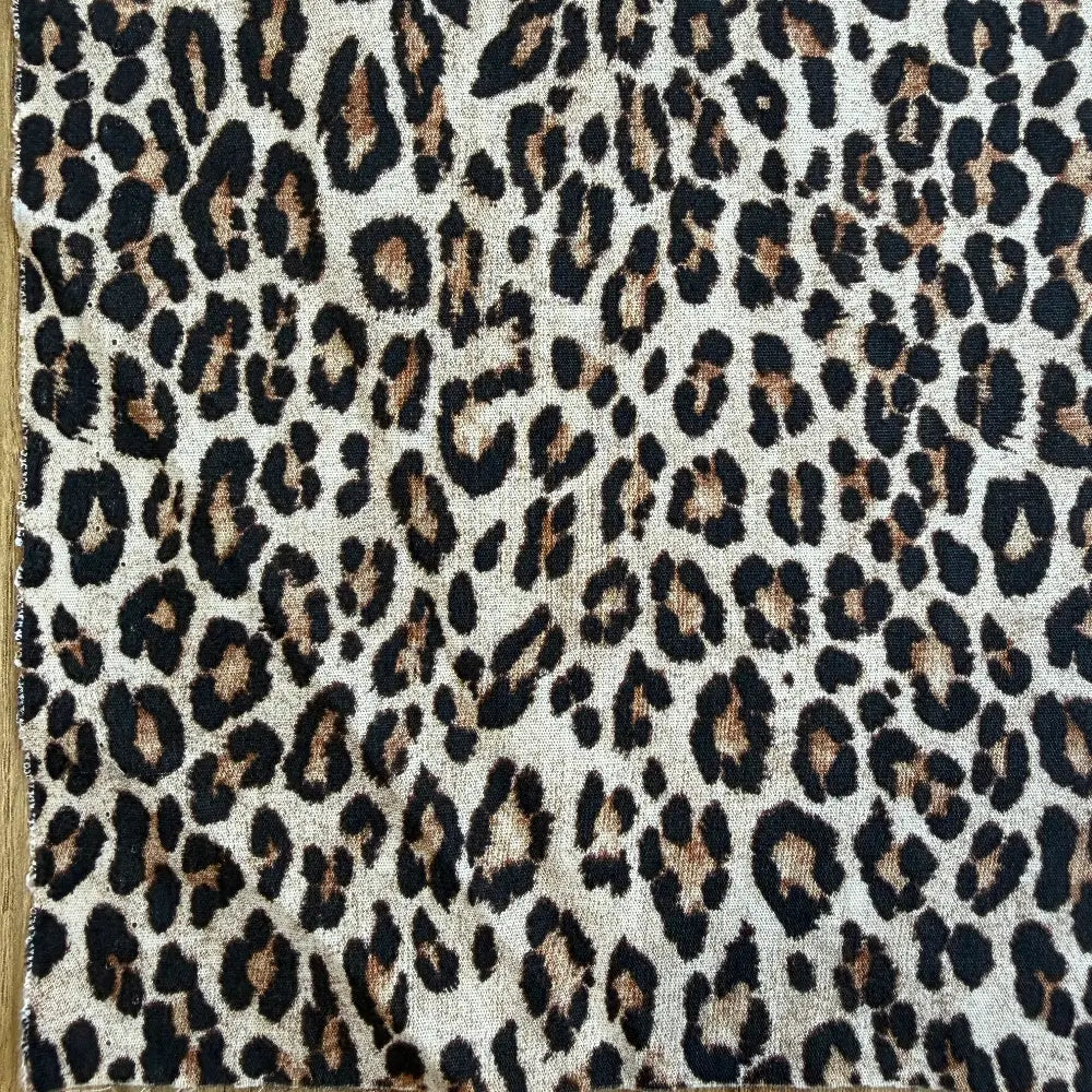 בד פרקל כותנה מנומר קלאסי