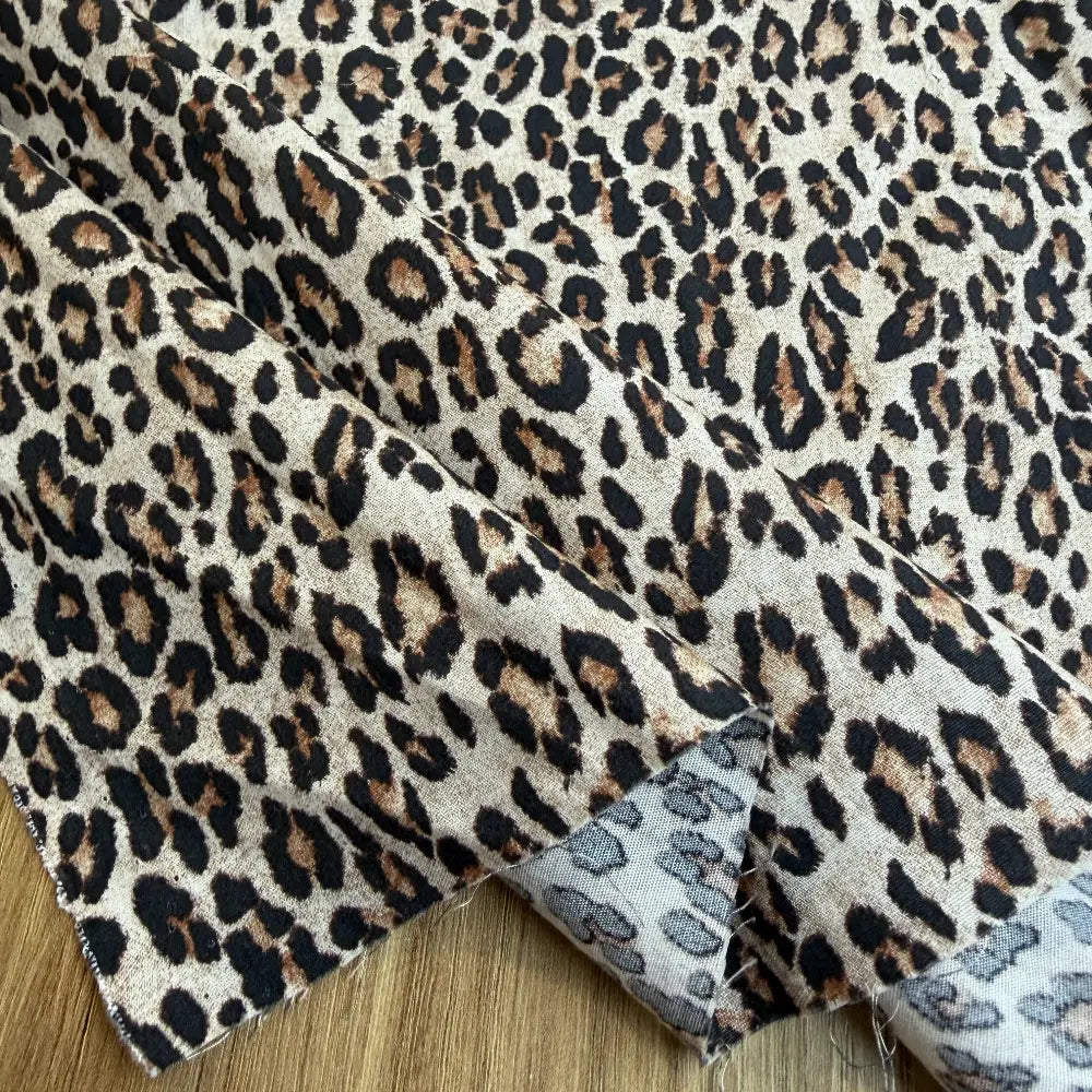 בד פרקל כותנה מנומר קלאסי