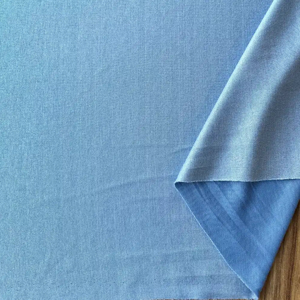 סריג קרפ ויסקוזה מעורב תכלת